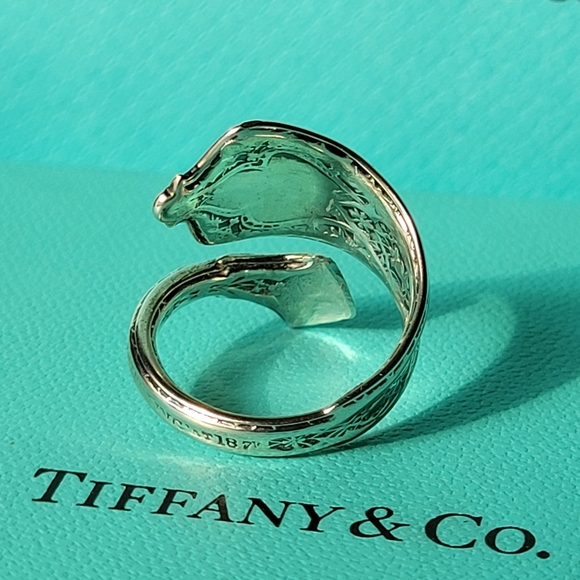 1872 Tiffany & Company Persian Spoon Ring in Sterling Silver #71 - Picture 7 of 16